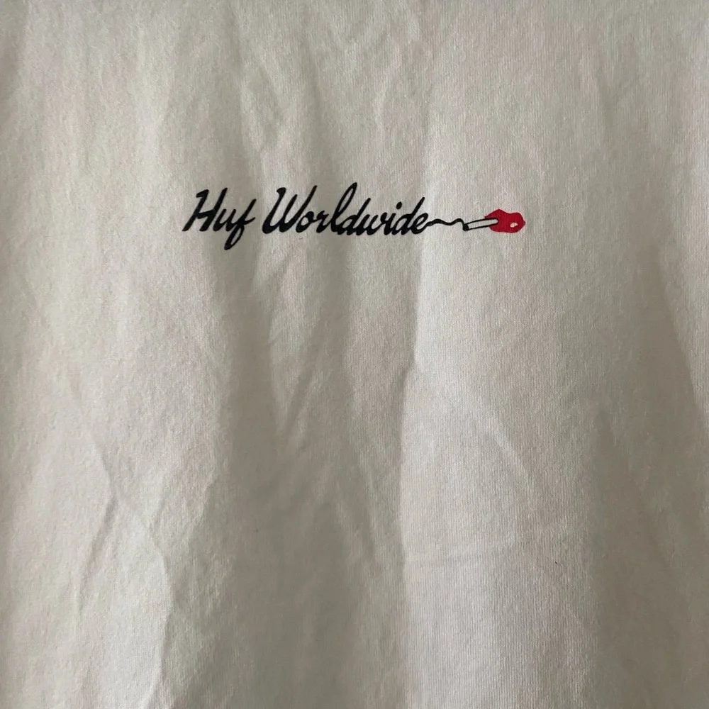 ⭐️HUF Delincuente Short Sleeve Muscle Tank Top - Picture 3 of 7